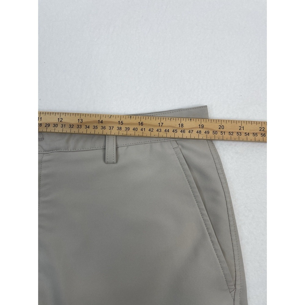 FootJoy Shorts Mens Size 38 Khaki Golf Athletic Performance Stretch 10 Inseam - Picture 3 of 8